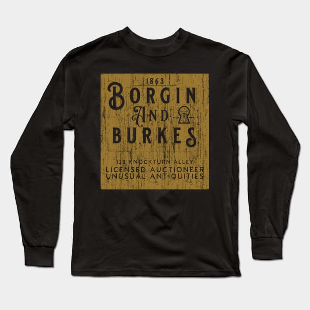 Borgin and Burkes Established 1863 Long Sleeve T-Shirt by fatbastardshirts